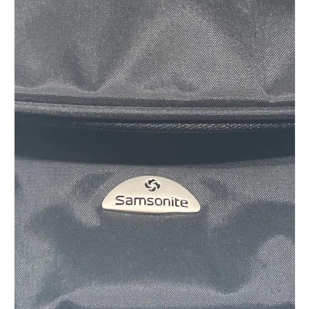 Samsonite Black Gray Toiletry Bag, Travel, Top Handle, 10 x 9 x 2 Utility